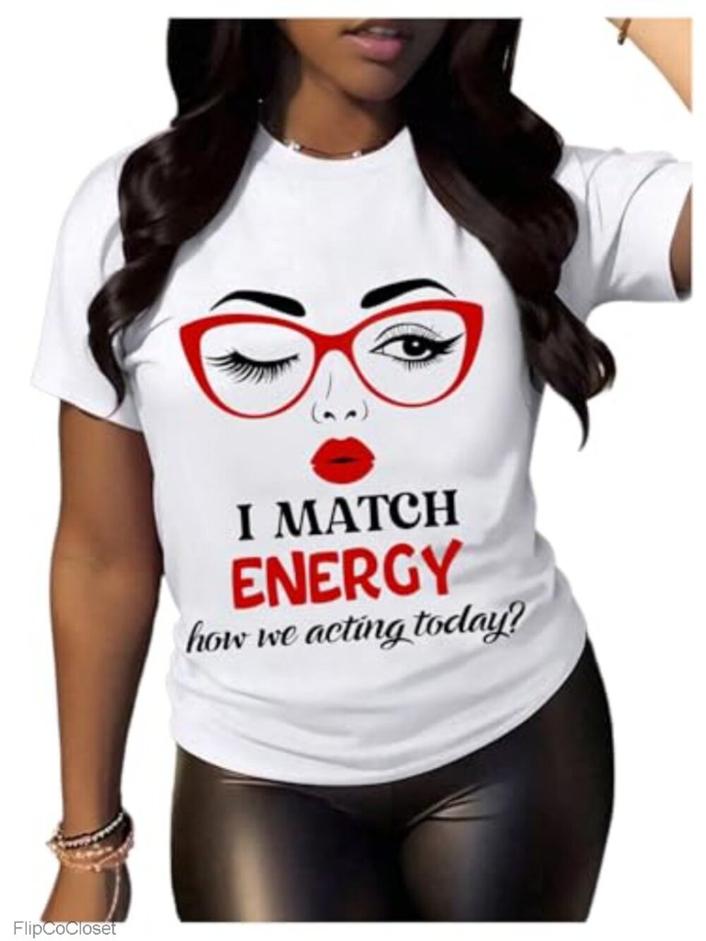 Women's Graphic Tee Short Sleeve Crew Neck Loose Fit Casual T-Shirt